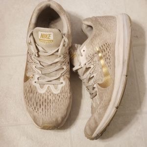 Nike zoom winflo 5, cream, 9